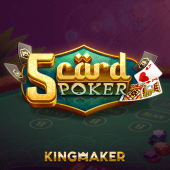 5 Card Poker table cover art on 888 game