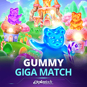 Gummy Giga Match slot cover art on 888 game