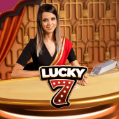 Lucky 7 live table cover art on 888 game