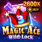 Magic Ace Wild Lock slot cover art on 888 game